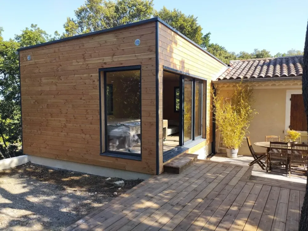 terrasse en bois - CHARPENTE MARCHAND