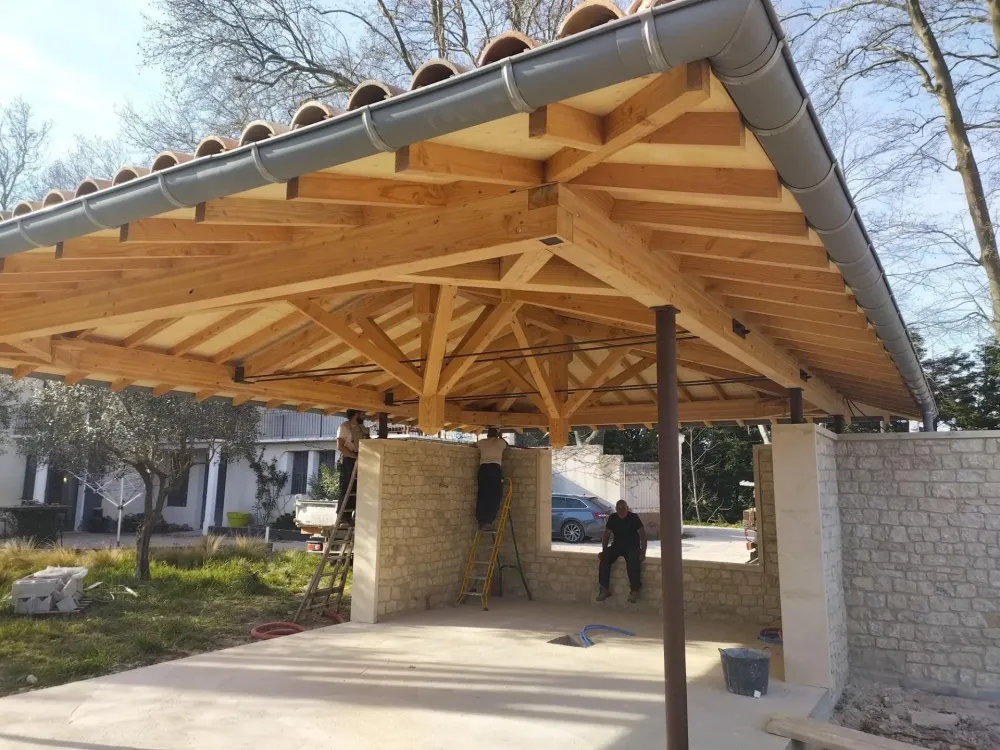 Carport  - CHARPENTE MARCHAND (1)