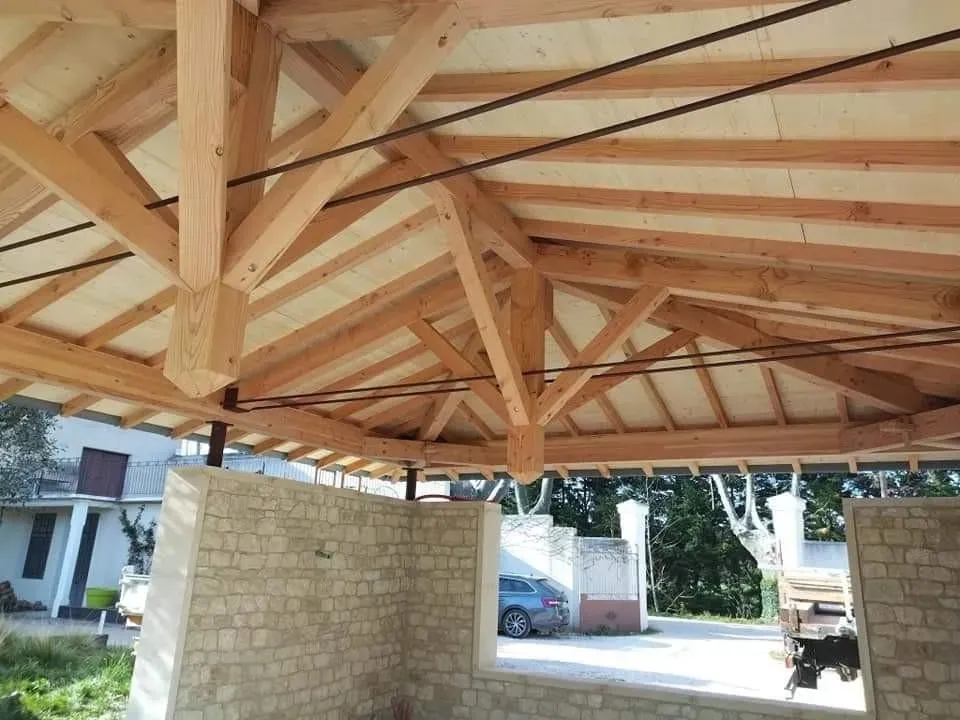 Carport  - CHARPENTE MARCHAND
